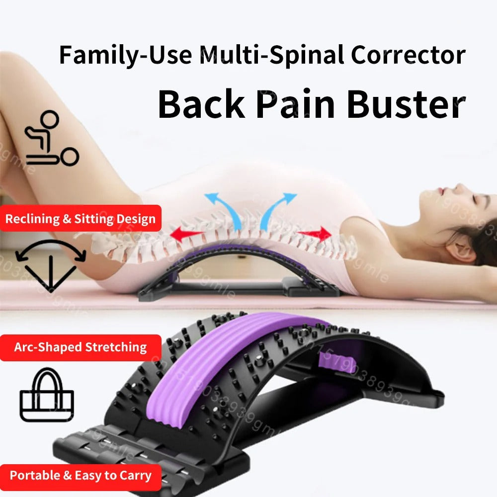 Back Stretcher Adjustable Massager