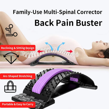 Back Stretcher Adjustable Massager
