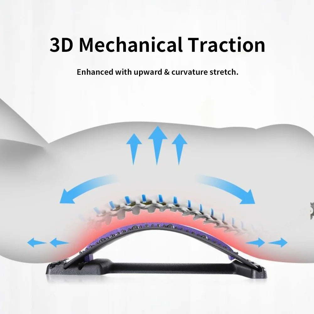 Back Stretcher Adjustable Massager